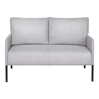 Armchair 2-Seater Sofa Pillow Linen Grey