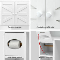 Artiss Bathroom Storage Cabinet Over The Toilet Organiser Laundry Shelf Holder