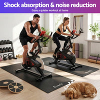 Everfit Exercise Equipment Mat Treadmill Floor Rug Home Gym Fitness Yoga 1.8M