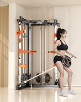 SmartFit C3 Max multi functional trainer smith machine with 130kgs pin loaded weights Machine with attachment