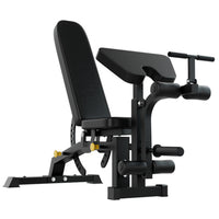 SmartFit C1 Max Multi Functional Cable Crossover Station 140kgs Pin Loaded  Machine  + Multi Func Bench+7Ft Olympic Barbell + 100kgs Weights
