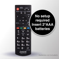 Laser Remote Control for Panasonic TV