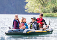 Intex Seahawk 4 Boat Set 68351