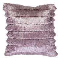 Fringy Lila Filled Cushion by Bedding House