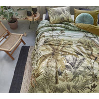 Broc Riviera Maison Cotton Natural Quilt Cover Sets by Bedding House Queen