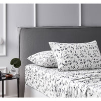 Botanical Cotton Flannelette Sheet Set by Accessorize Double