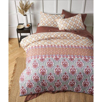 Pippa Printed Microfibre Quilt Cover Set by The Big Sleep Queen