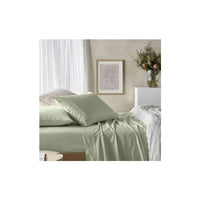 Fog Green Sheet Sets by Vintage Design Homeware King