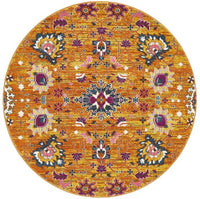 Babylon 210 Rust Round by Rug Culture-240X240CM - ROUND