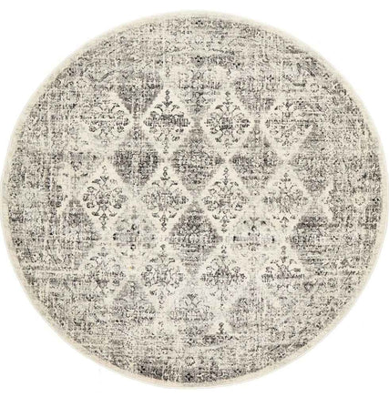 Century 999 Grey Round by Rug Culture - 200 x 200 cm - ROUND