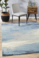 City 563 Blue by Rug Culture - 160X110CM - RECTANGLE