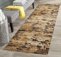 Dream Scape 860 Rust Runner By Rug Culture - 400x80cm RUNNER