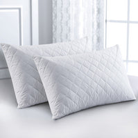 Elan Linen 100% Cotton Quilted Fully Fitted 50cm Deep Double Size Waterproof Mattress Protector