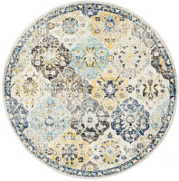 Evoke 266 Multi Round by Rug Culture -150X150CM - ROUND