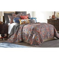 Wentworth 100% Cotton Quilted 2 pcs Bedspread Coverlet Set King Single