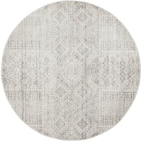 Mirage 351 Silver Round By Rug Culture-150X150CM - ROUND