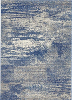 Mirage 355 Blue By Rug Culture-400X300CM - RECTANGLE