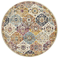 Museum 861 Rust Round by Rug Culture-240X240CM - ROUND