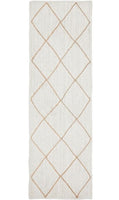 Noosa 333 White Runner by Rug Culture-300X80CM - RUNNER