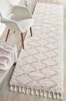 Saffron 11 Pink Runner by Rug Culture - 300X80CM - RUNNER