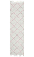 Saffron 22 Pink Runner by Rug Culture - 300X80CM - RUNNER