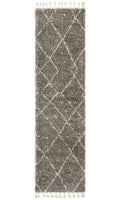 Saffron 44 Grey Runner by Rug Culture - 300X80CM - RUNNER