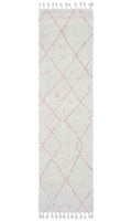 Saffron 44 Pink Runner by Rug Culture - 300X80CM - RUNNER