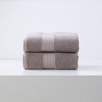 Brentwood 650 GSM Low Twist 2 Pack Whisper Bath Sheet by Renee Taylor