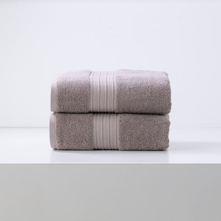 Brentwood 650 GSM Low Twist 2 Pack Whisper Bath Sheet by Renee Taylor