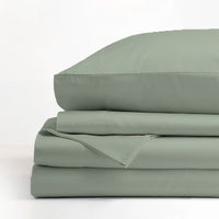 Ddecor Home 1500 Thread count Premium Cotton Blend Sage Queen Sheet Set by Ddecor Home