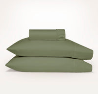 Ddecor Home 1500 Thread count Premium Cotton Blend Sage King Combo Set by Ddecor Home