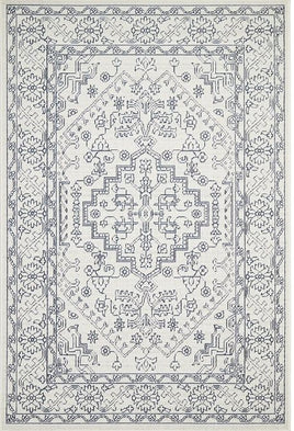 Seaside 5555 White by Rug Culture-220X150CM - RECTANGLE