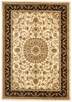 Sydney 9 Ivory Black Runner Rug by Rug Culture - 300X80CM - RUNNER