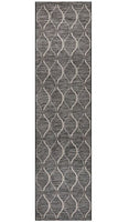 Terrace 5501 Black Runner by Rug Culture-400X80CM - RUNNER