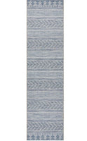 Terrace 5505 Blue Runner by Rug Culture-300X80CM - RUNNER