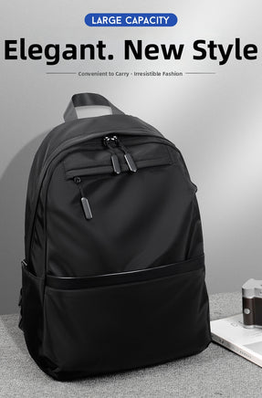 Men's Lightweight Business Laptop Backpack - Water-resistant Office Commuter Backpack