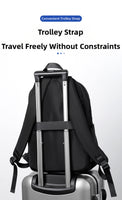 Men's Lightweight Business Laptop Backpack - Water-resistant Office Commuter Backpack