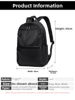 Men's Lightweight Business Laptop Backpack - Water-resistant Office Commuter Backpack