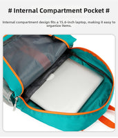 Durable Oxford Canvas Backpack for Hiking, Cycling & Outdoor Adventures