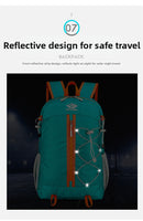 Durable Oxford Canvas Backpack for Hiking, Cycling & Outdoor Adventures