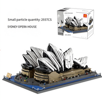 Sydney Opera House Mini Building Blocks Model – Iconic Architectural Masterpiece for Home Display, Gifts & Creative Play (White) | Other Architectural Models Available In-Store