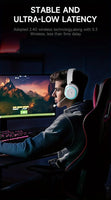 Wireless Gaming Headset with Surround Sound