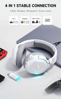 Wireless Gaming Headset with Surround Sound