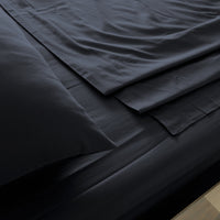 Royal Comfort 1000TC Hotel Grade Bamboo Cotton Sheets Pillowcases Set Ultrasoft - King - Charcoal