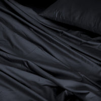 Royal Comfort 1000TC Hotel Grade Bamboo Cotton Sheets Pillowcases Set Ultrasoft - King - Charcoal