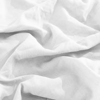 Royal Comfort Flax Linen Blend Sheet Set Bedding Luxury Breathable Ultra Soft - King - White