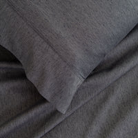 Royal Comfort 3000 Thread Count Bamboo Cooling Sheet Set - King - Charcoal