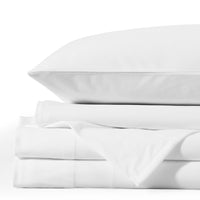 Royal Comfort Polar Fleece Flannel Sheet Set Ultra Soft Plush Cozy - Single - White