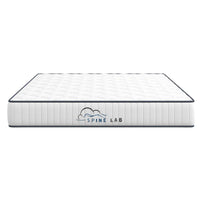 Spine-Lab Mattress 5 Zone 21cm Medium Firm Foam Bonnell Spring - King Single - White