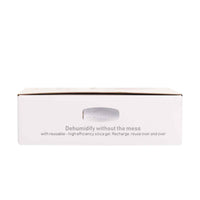 MyGenie Compact Reusable Dehumidifier Moisture Extractor Compact Portable White